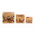 Wood decorative boxes, 'Salvadoran Nature' (set of 3) - Hand-Painted Floral Bird Pinewood Decorative Boxes (3) (image 2b) thumbail