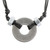 Upcycled metal pendant necklace, 'Ring of Truth' - Upcycled Metal Pendant Necklace from Guatemala (image 2a) thumbail
