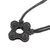 Men's upcycled metal pendant necklace, 'Chain Square' - Square Upcycled Metal Chain Pendant Necklace from Guatemala (image 2c) thumbail