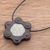 Men's jade pendant necklace, 'Chain Hexagon' - Men's Jade and Metal Pendant Necklace from Guatemala thumbail