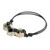 Upcycled metal pendant bracelet, 'Mechanic Constellation' - Upcycled Steel Metal Pendant Bracelet from Guatemala (image 2a) thumbail