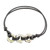 Upcycled metal pendant bracelet, 'Mechanic Constellation' - Upcycled Steel Metal Pendant Bracelet from Guatemala (image 2b) thumbail