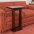 Wood auxiliary table, 'Comfort and Convenience' - Handmade Pinewood Auxiliary Table from Guatemala (image 2b) thumbail