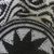 Cotton bucket bag, 'Black and White Waves' - Wave Motif Cotton Bucket Bag in Black and White (image 2d) thumbail