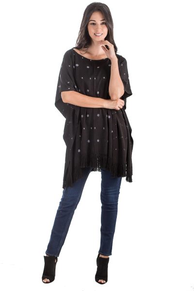 Rayon poncho, Diamond Night