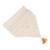 Cotton table runner, 'Flowers of Old in Eggshell' - Floral Embroidered Cotton Table Runner in Eggshell (image 2b) thumbail