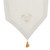 Cotton table runner, 'Flowers of Old in Eggshell' - Floral Embroidered Cotton Table Runner in Eggshell (image 2c) thumbail
