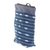 Cotton blend travel bag, 'Indigo Simplicity' - Cotton Blend Travel Bag in Indigo from Guatemala (image 2d) thumbail
