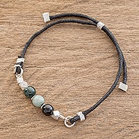 Jade pendant bracelet,