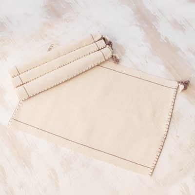 Cotton placemats, Classic Beauty (set of 4)