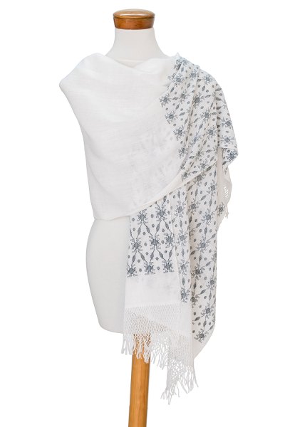 Cotton shawl, River Crossing