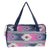 Cotton travel bag, 'Pastel Geometry' - Handwoven Pastel Cotton Travel Bag from Guatemala (image 2a) thumbail