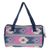 Cotton travel bag, 'Pastel Geometry' - Handwoven Pastel Cotton Travel Bag from Guatemala (image 2c) thumbail