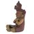 Ceramic decorative vase, 'Ancient Offering' - Pre-Hispanic Offering Ceramic Decorative Vase (image 2b) thumbail