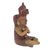 Ceramic decorative vase, 'Ancient Offering' - Pre-Hispanic Offering Ceramic Decorative Vase (image 2c) thumbail