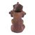 Ceramic decorative vase, 'Ancient Offering' - Pre-Hispanic Offering Ceramic Decorative Vase (image 2d) thumbail