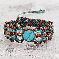 Braided wristband bracelet,