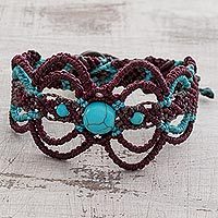 Braided wristband bracelet,