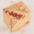 Wood decorative box, 'Little Hummingbird' - Hummingbird-Themed Pinewood Decorative Box from Costa Rica thumbail