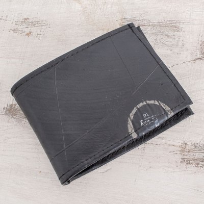 Recycled rubber wallet, Casual Style
