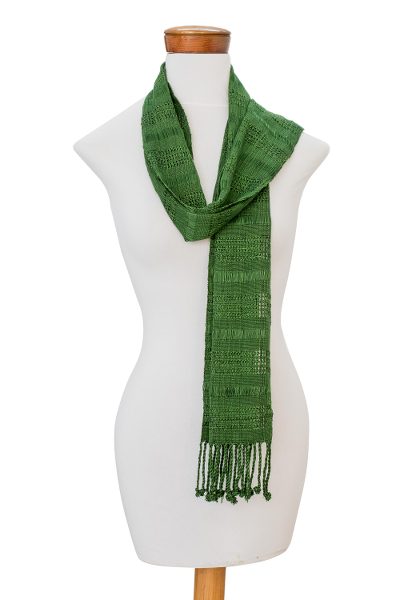 Rayon scarf, Leafy Forest