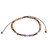 Jasper and amethyst beaded anklet, 'Magic Earth' - Jasper and Amethyst Beaded Anklet from Guatemala (image 2c) thumbail