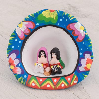 Ceramic nativity sculpture, Traditional Birth
