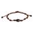 Jade pendant bracelet, 'Lovely Green' - Adjustable Oval Jade Pendant Bracelet from Guatemala (image 2b) thumbail