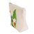 Cotton coin purse, 'Tropical Bird' - Hand-Painted Tropical Bird Cotton Coin Purse (image 2b) thumbail