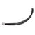 Men's leather cord bracelet, 'Bold Expression in Black' - Men's Leather Strand Bracelet in Black from Costa Rica (image 2f) thumbail