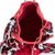 Cotton bucket bag, 'Succulent Strawberry' - Hand-Crocheted Cotton Bucket Bag in Solid Strawberry (image 2d) thumbail