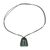 Jade pendant necklace, 'Rune Uruz' - Uruz Rune Unisex Jade Pendant Necklace (image 2c) thumbail