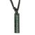 Jade pendant necklace, 'Remember To Be A Dreamer' - Inspirational Unisex Jade Pendant Necklace (image 2a) thumbail