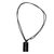 Jade pendant necklace, 'Wisdom in Black' - Wisdom Inscribed Black Jade Necklace (image 2c) thumbail