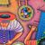 'Life in My Village' - Naif Folk Painting of Maya Women Working at Home (image 2b) thumbail