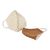 Natural cotton face masks, 'Earth Tones' (pair) - 2 Natural Undyed Brown and Ivory Cotton 2-Layer Masks (image 2d) thumbail