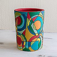 Hand Painted Ceramic Vases