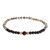 Men's beaded onyx and jasper bracelet, 'Volcanic' - Men's Beaded Onyx and Jasper Bracelet from Guatemala (image 2a) thumbail
