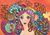'Fantasy' - Acrylic on Canvas Fantasy Portrait Painting thumbail