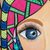 'Fantasy' - Acrylic on Canvas Fantasy Portrait Painting (image 2b) thumbail
