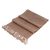 Cotton scarf, 'Coffee Break' - Hand Woven Brown Cotton Scarf (image 2c) thumbail