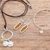 Fine silver and citrine jewelry set, 'Sun's Splendor' (3 pieces) - Three Piece Jewelry Set with Citrine thumbail