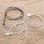 Fine silver and cultured pearl jewelry set, 'Jumay Beauty' (3 pieces) - Cultured Pearl Accented Fine Silver Jewelry Set (3 Pieces) thumbail