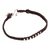 Fine silver and amethyst jewelry set, 'Jumay Magic' (3 pieces) - Leather and Fine Silver Jewelry Set with Amethyst (3 Pieces) (image 2d) thumbail
