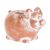 Ceramic planter, 'Petite Pig' - Small Pig Planter from El Salvador (image 2a) thumbail