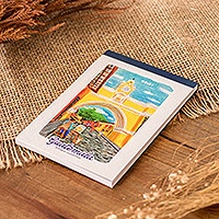 Paper notepad, 'The Arch in Guatemala' - Santa Catalina Arch-Themed Paper Notepad from Guatemala