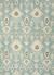 Flat-weave tribal pattern wool area rug, 'Romantic' - Flat-Weave Tribal Pattern Light Blue and Ivory Wool Area Rug thumbail