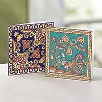 UNICEF all-occasion greeting cards, 'Persian Patterns'  (pack of 10) - UNICEF All Occasion Cards (set of 10)