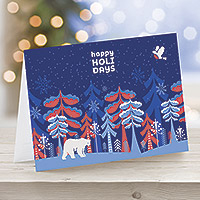 Unicef holiday greeting cards, 'The Power of Peace' (set of 12) - UNICEF Sustainable Christmas Cards (set of 12)