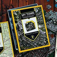 Customized aerial jigsaw puzzle,